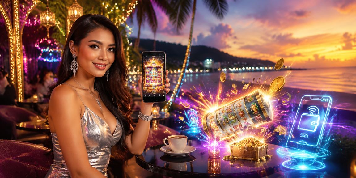 Pengguna sl2 Penang bermain slot melalui aplikasi Android